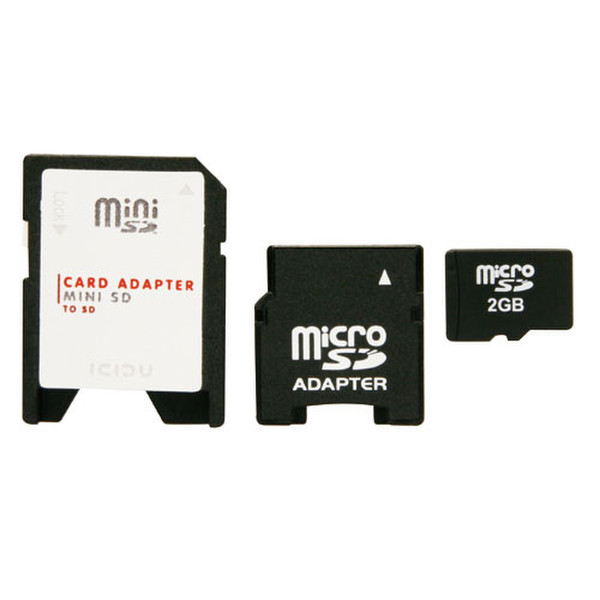 ICIDU Micro Secure Digital 2GB 2GB MicroSD memory card