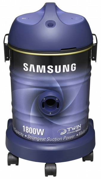 Samsung SW7550 Zylinder-Vakuum 20l 1800W Blau Staubsauger