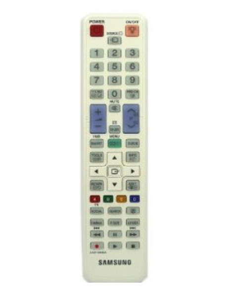 Samsung AA59-00446A Нажимные кнопки Белый пульт дистанционного управления