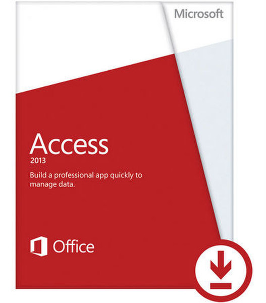 Microsoft Access 2013, x32/64, ESD, DEU