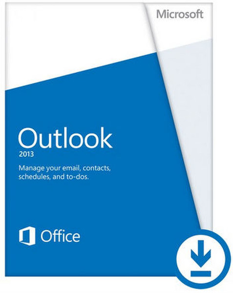 Microsoft Outlook 2013, x32/64, ESD, 1u, DEU