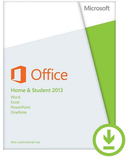 Microsoft Office Home and Student 2013, x32/64, PKL, 1u, 1pc, ESD, ENG