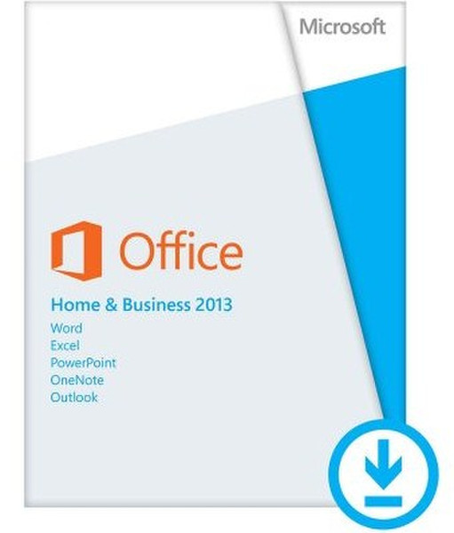 Microsoft Office Home and Business 2013, WIN, 1u, ESD, FRE