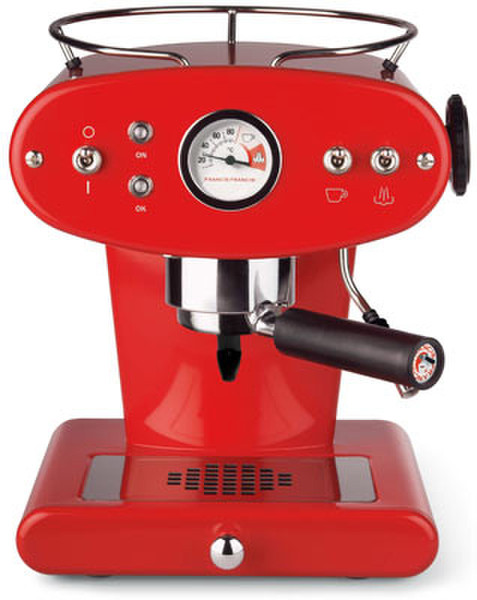 FrancisFrancis X1 Ground Freistehend Halbautomatisch Espressomaschine 1l 1Tassen Rot