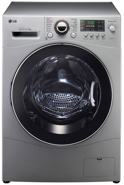 LG RC9041C3Z freestanding Front-load 9kg Unspecified Metallic tumble dryer