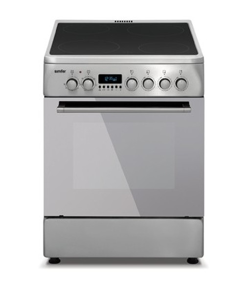 Simfer F 6043 ZECH Freistehend Electric hob Edelstahl Küchenherd