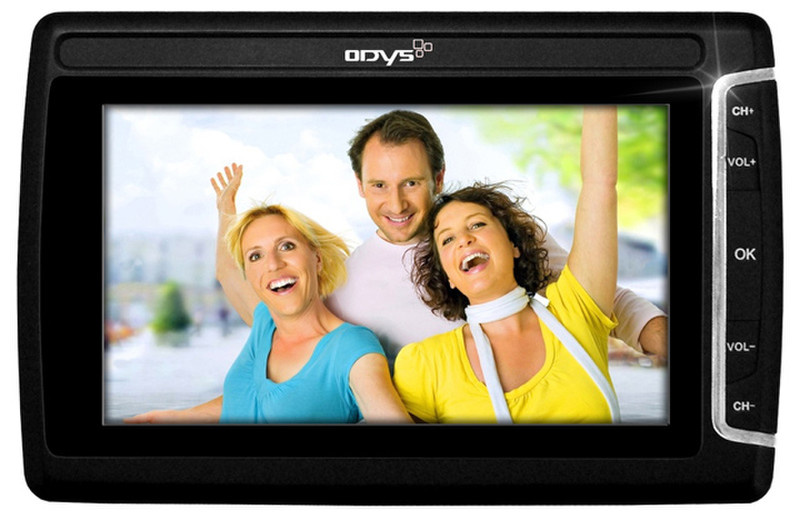 ODYS Multi Pocket TV 430 4.3" 480 x 272пикселей Черный portable TV