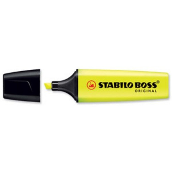 Stabilo BOSS Original Желтый 10шт маркер