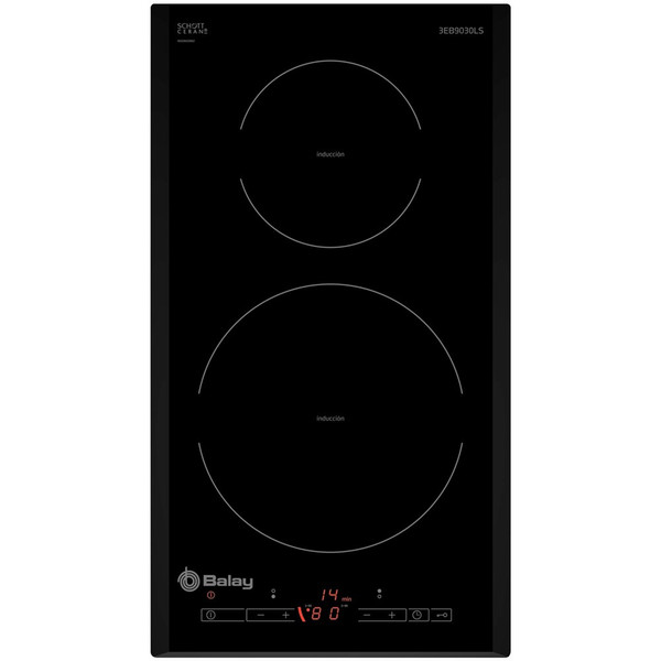 Balay 3EB9030LS built-in Electric induction Black hob