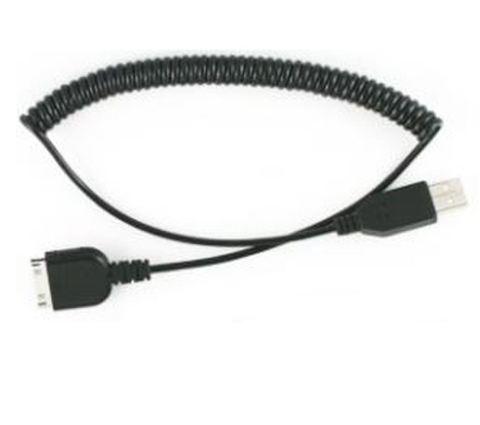 Muvit USBIPHONEV USB Черный дата-кабель мобильных телефонов