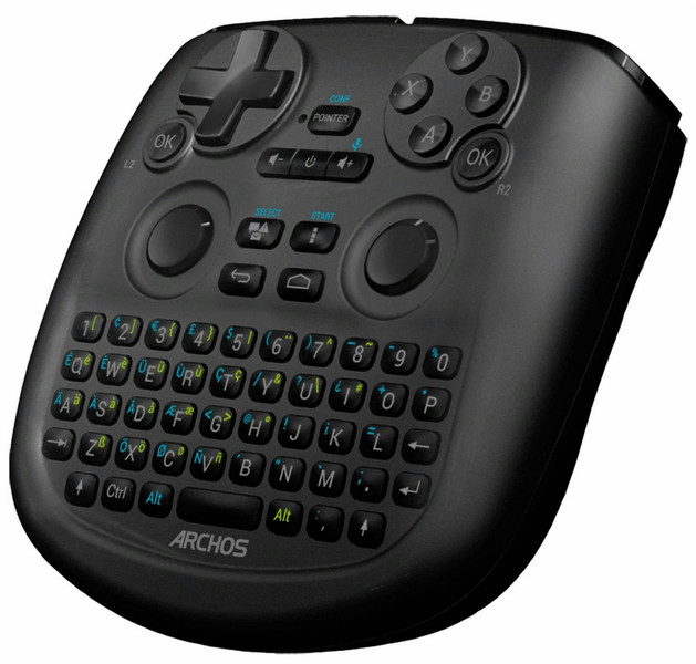 Archos TV Connect press buttons Black remote control