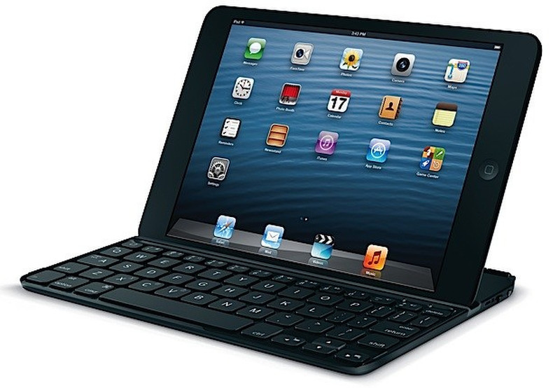 Logitech Ultrathin Keyboard mini Bluetooth AZERTY Французский Черный