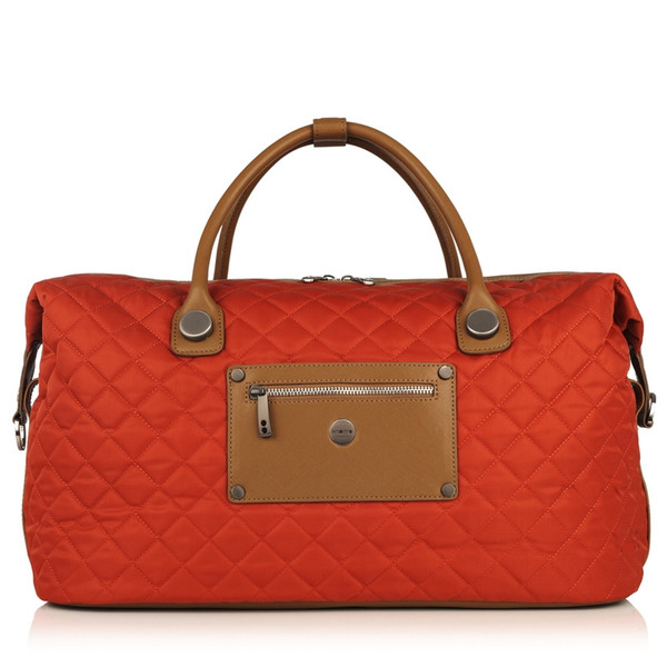 Knomo Florence Baguette-Tasche Nylon Rot