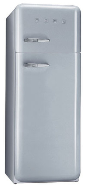 Smeg FAB30X7 freestanding A+ Silver fridge-freezer