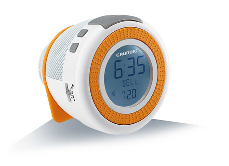 Grundig Sonoclock 230 USB Часы Оранжевый, Белый радиоприемник