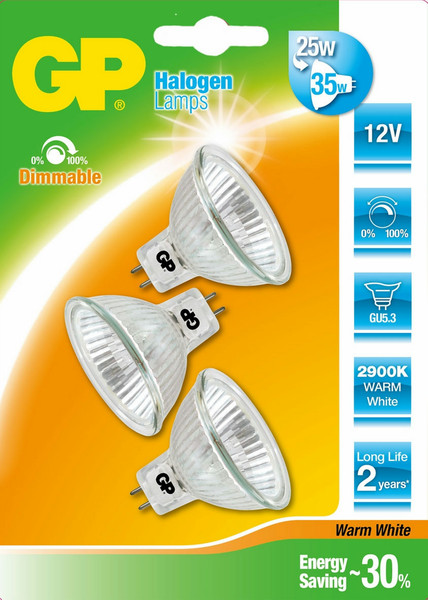 GP Lighting 063483-HLME1 28Вт G5.3 C Теплый белый галогенная лампа
