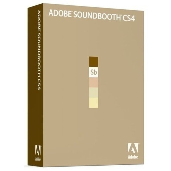 Adobe Soundbooth CS4, Win, Retail, SP