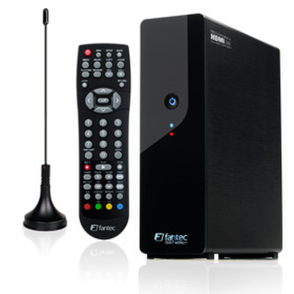 Fantec MM-HDRTV DVB-T Wi-Fi Black digital media player