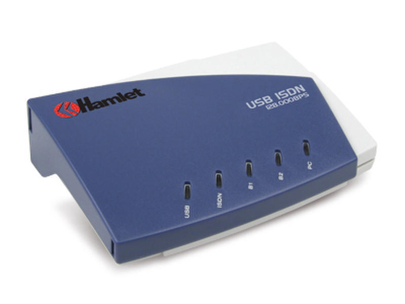 Hamlet HTAUSC USB ISDN Terminal Adapter 128Kbit/s modem
