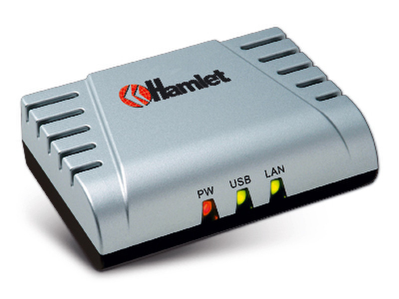 Hamlet HPS01UU Ethernet LAN print server