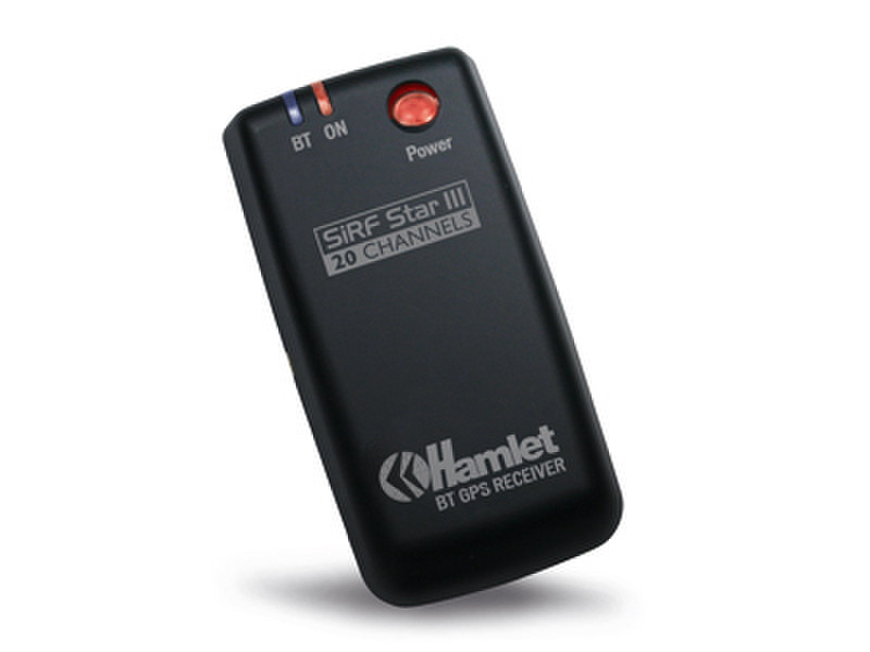 Hamlet HBTGPS20 Bluetooth 20канала Черный GPS receiver module
