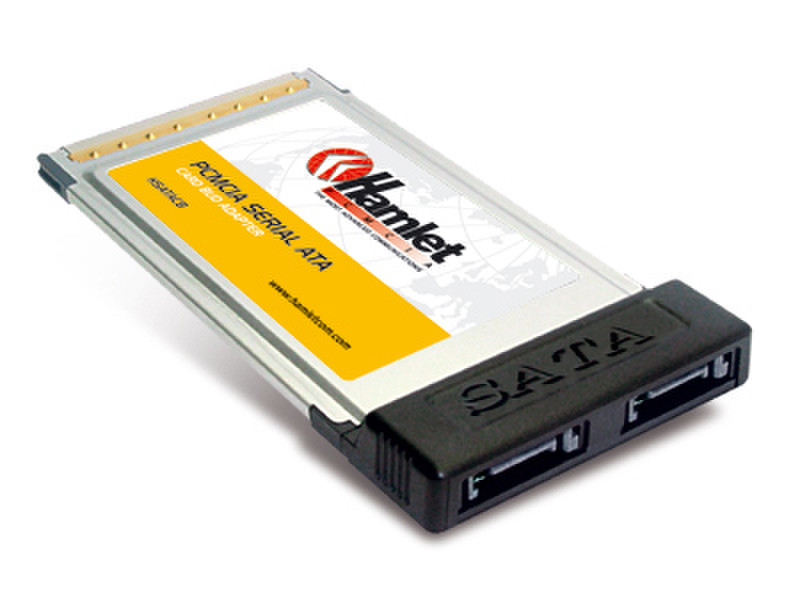 Hamlet XSATACB SATA PCMCIA SATA interface cards/adapter