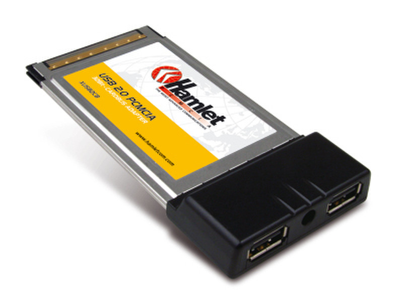 Hamlet XUSB2CB PCMCIA USB 2.0 USB 2.0 interface cards/adapter