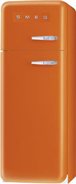 Smeg FAB30OS7 freestanding Orange fridge-freezer