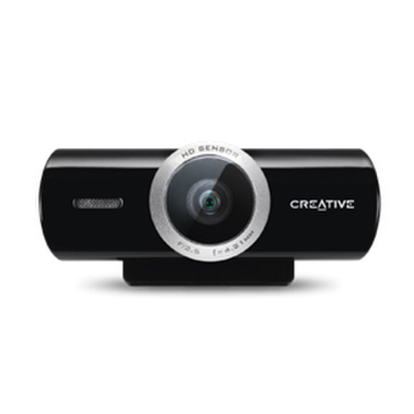 Creative Labs Live! Cam Socialize HD 8МП 1280 x 720пикселей USB 2.0 Черный