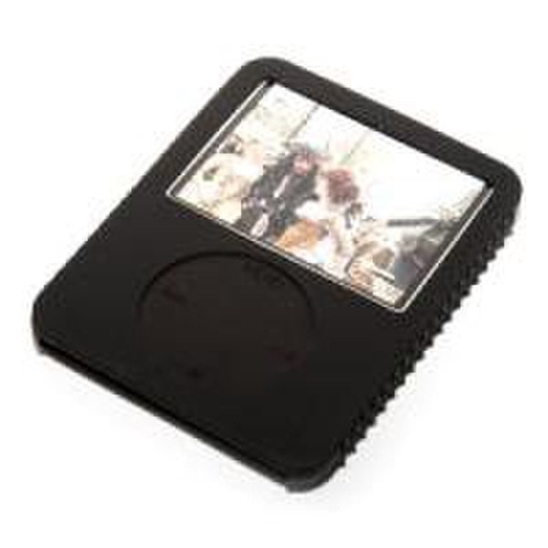 Adapt iPod Nano 2nd -mX Silicon Case BLACK Transparent