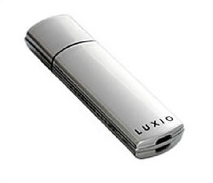 Super Talent Technology Super T 64GB Silver Luxio 64ГБ USB флеш накопитель