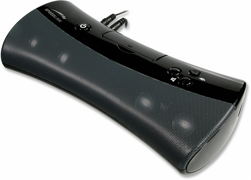 SPEEDLINK Speaker Base Universal, black 2.0канала 8Вт Черный мультимедийная акустика