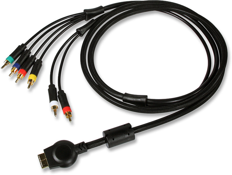SPEEDLINK Component Cable for PS®3 1.7m Schwarz