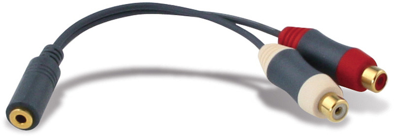 SPEEDLINK Audio Adapter, 3.5mm Grau Audio-Kabel