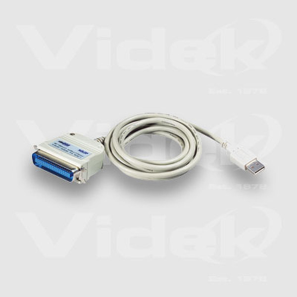 Videk UC1284B-AT USB to Parallel Printer Cable 2m 2m Druckerkabel