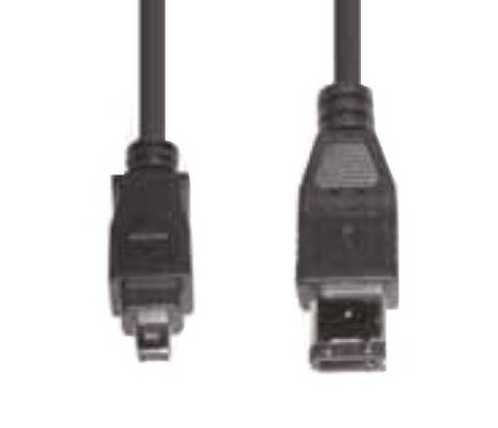 e+p CC 401/5 5м 4-p 6-p Черный FireWire кабель