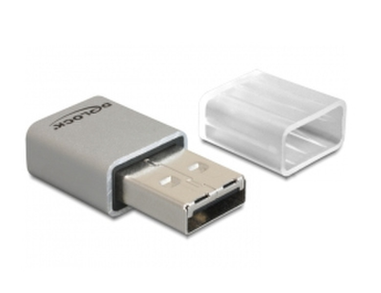 DeLOCK 32GB USB 2.0 32ГБ USB 3.0 (3.1 Gen 1) Type-A Cеребряный USB флеш накопитель
