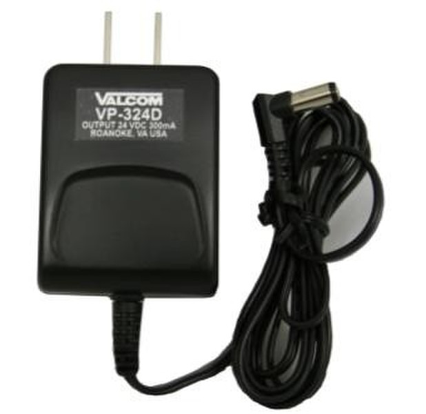 Valcom VP-324D Для помещений Черный адаптер питания / инвертор