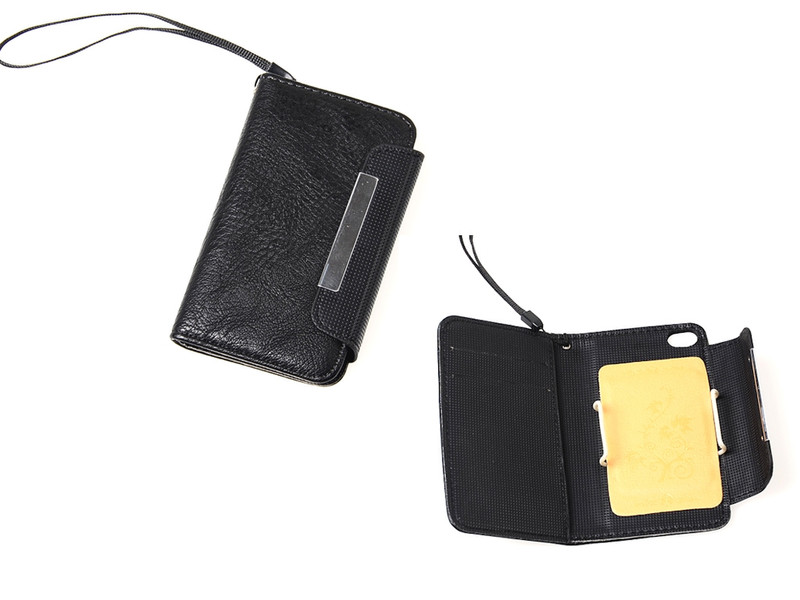 Sandberg Flip wallet 4/4S magnet Black