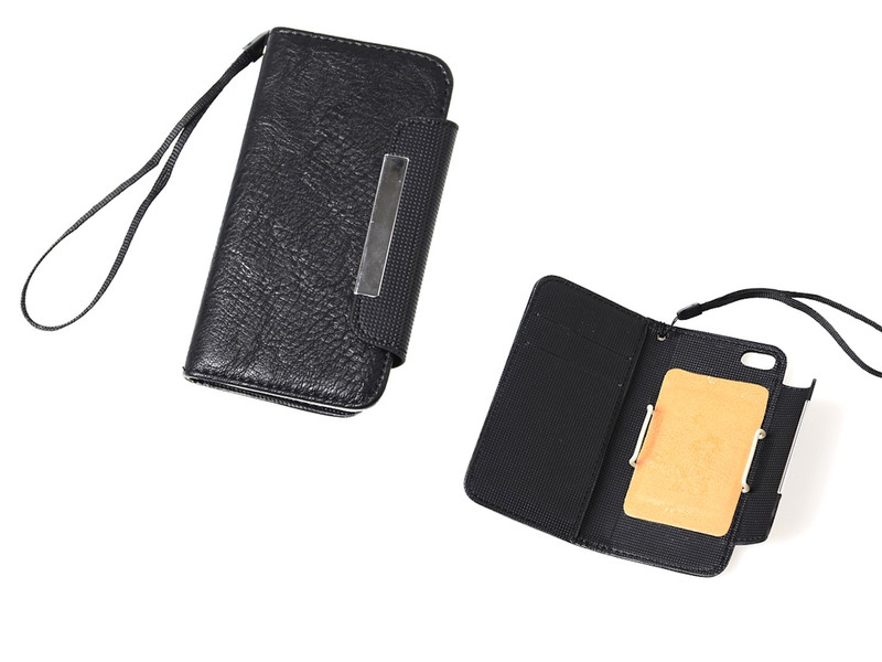 Sandberg Flip wallet iPh 5 magnet Black