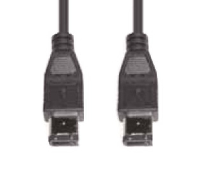 e+p CC 402 2м 6-p 6-p Черный FireWire кабель