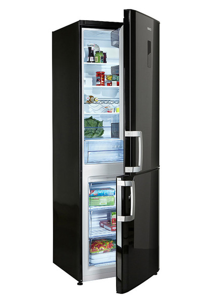 Beko CN 136240 P Отдельностоящий 200л 98л A+++ Черный холодильник с морозильной камерой