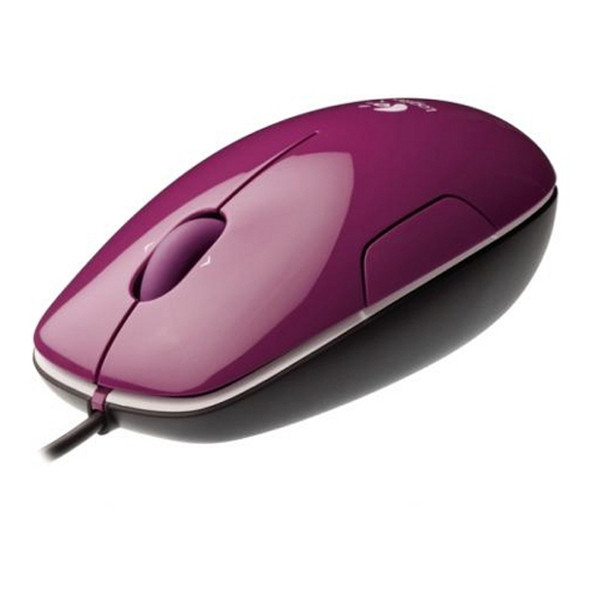Logitech LS1 USB Лазерный Фиолетовый компьютерная мышь