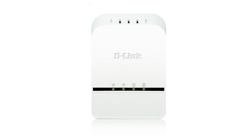 D-Link DHP-328AV/B 500Мбит/с Подключение Ethernet Белый 1шт PowerLine network adapter