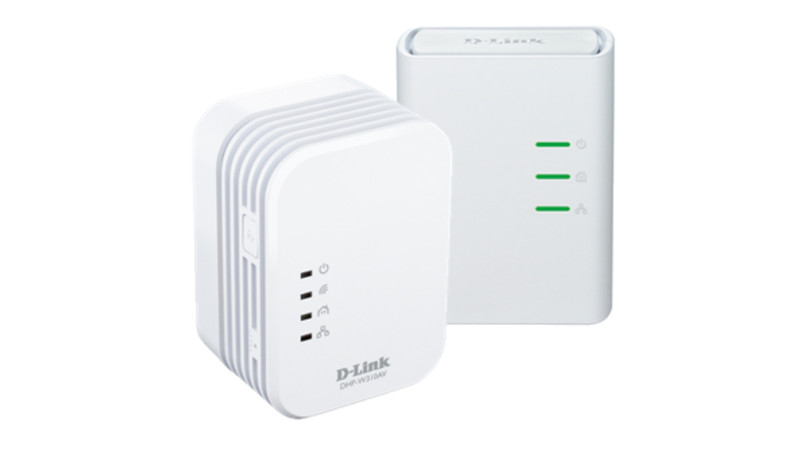 D-Link DHP-W311AV/B 500Мбит/с Подключение Ethernet Wi-Fi Белый 1шт PowerLine network adapter