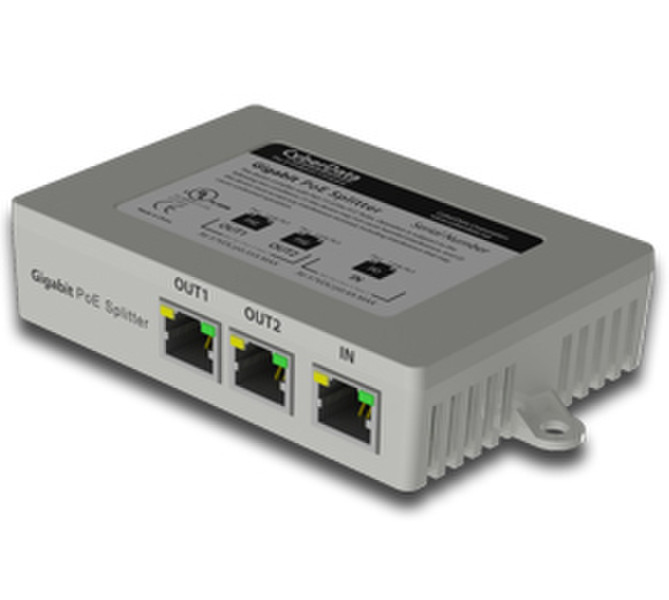 CyberData Systems 011187 Gigabit Ethernet (10/100/1000) Power over Ethernet (PoE) Серый сетевой коммутатор
