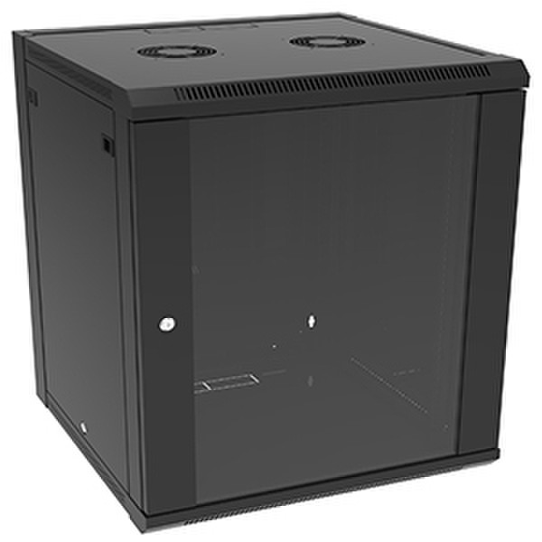4XEM 4XRACK12U Wall mounted Black rack