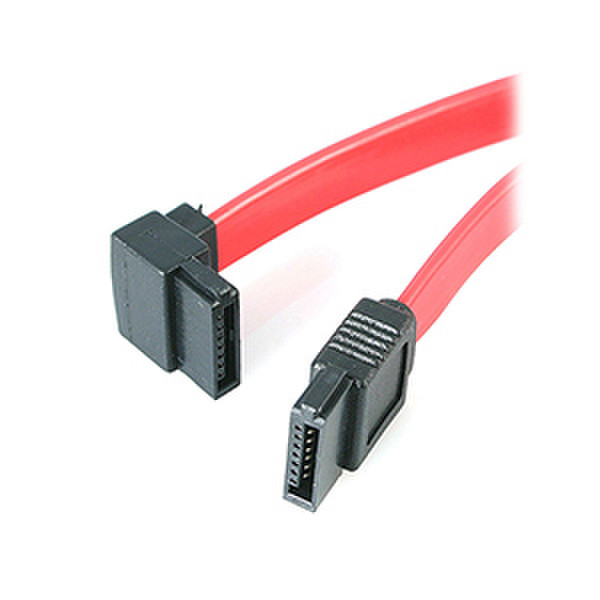 4XEM 4XSATA12FFLA 0.3m SATA III 7-pin SATA III 7-pin Red SATA cable