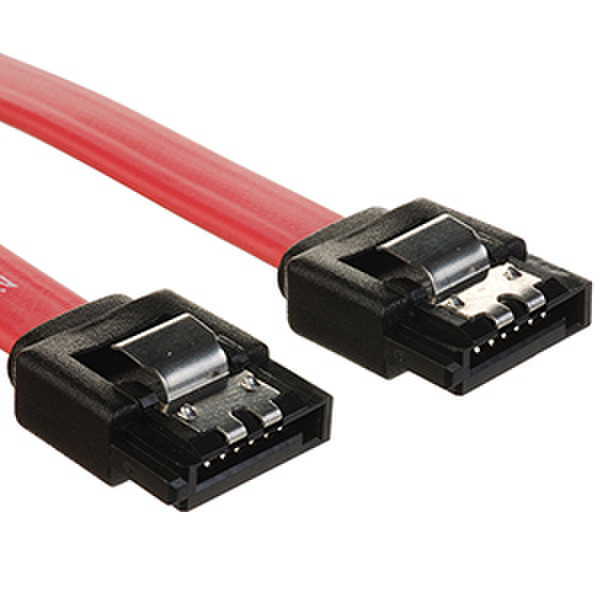 4XEM SATA 3.0, 12" 0.30m SATA 7-pin SATA 7-pin Schwarz, Rot SATA-Kabel