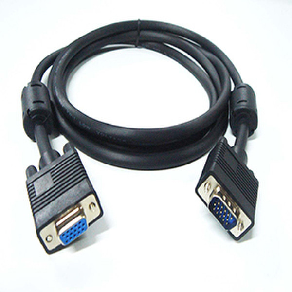 4XEM VGA, M/F, 100 ft. 30.48m VGA (D-Sub) VGA (D-Sub) Black VGA cable
